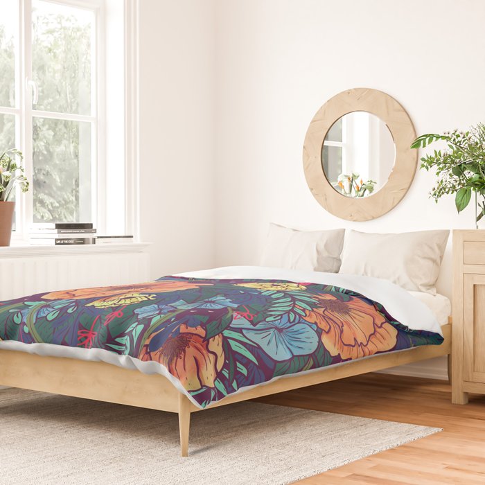 Wild Flowers Duvet Cover Gallery Image 2