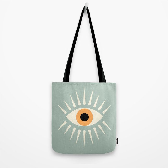 Yellow Eye Tote Bag Gallery Image 2