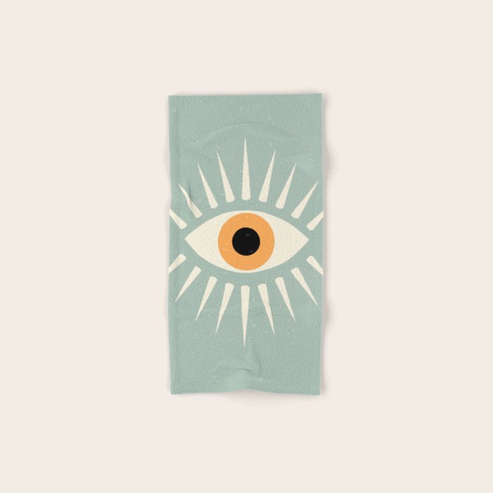 Yellow Eye Bath Towel Gallery Image 1