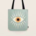 Yellow Eye Tote Bag Gallery Image 1