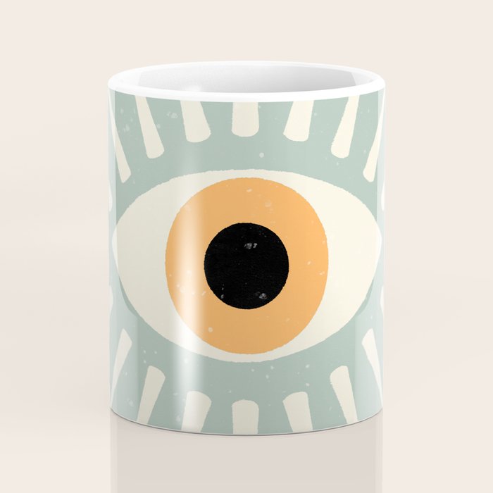 Yellow Eye Coffee Mug Gallery Image 4