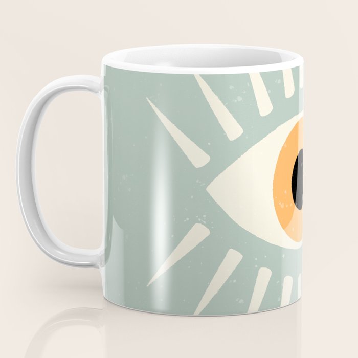 Yellow Eye Coffee Mug Gallery Image 3