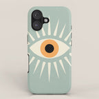 Yellow Eye iPhone Case Gallery Image 1
