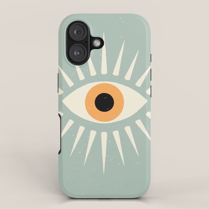 Yellow Eye iPhone Case Gallery Image 1