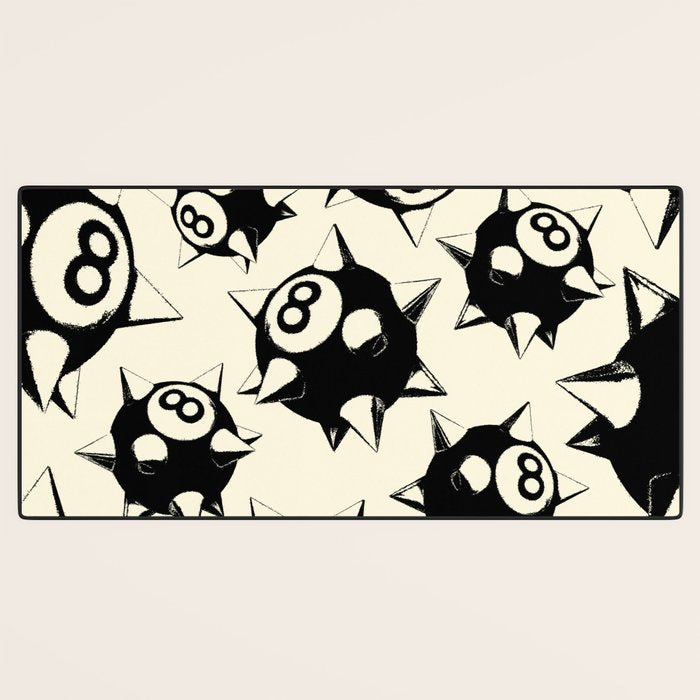 The Spiked 8 Ball Desk Mat Gallery Image 3
