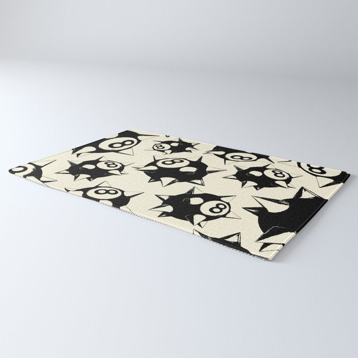 The Spiked 8 Ball Rug Gallery Image 3