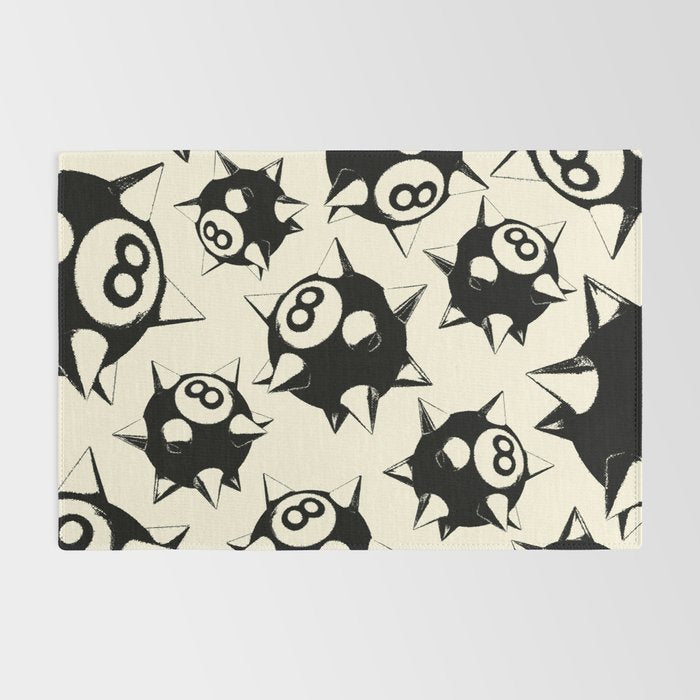 The Spiked 8 Ball Rug Gallery Image 2