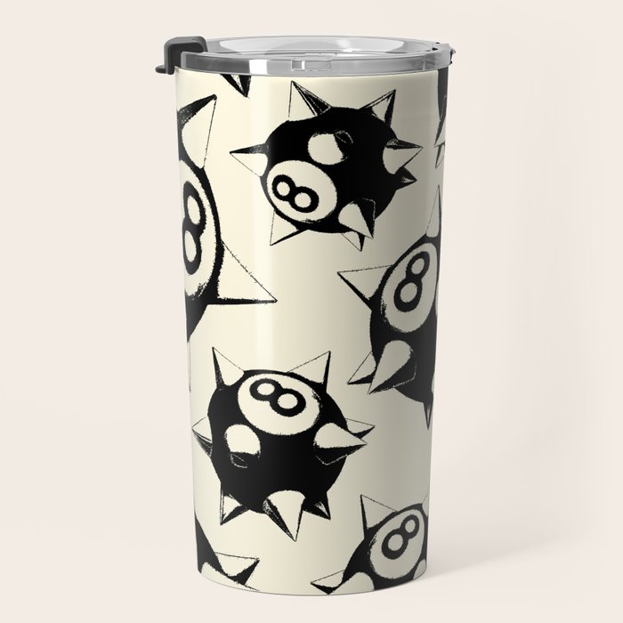 The Spiked 8 Ball Travel Mug Gallery Image 3