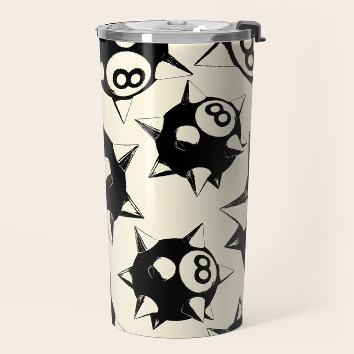 The Spiked 8 Ball Travel Mug Gallery Image 2