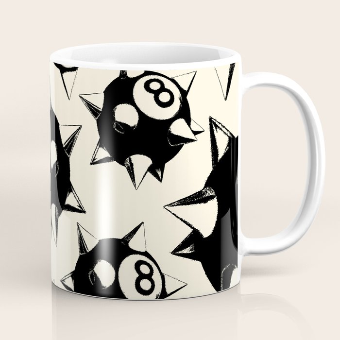 The Spiked 8 Ball Coffee Mug Gallery Image 1