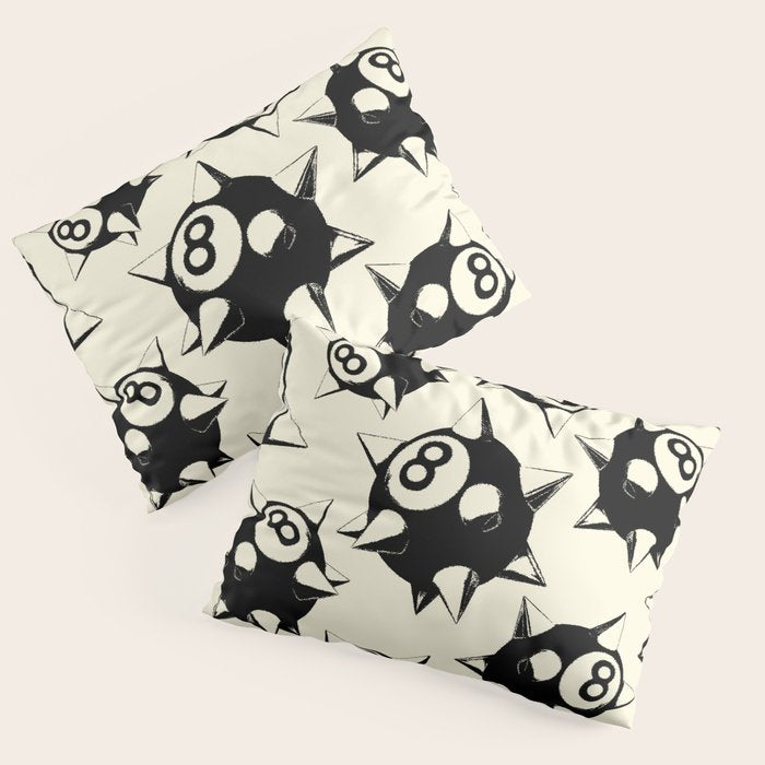 The Spiked 8 Ball Pillow Sham Gallery Image 3
