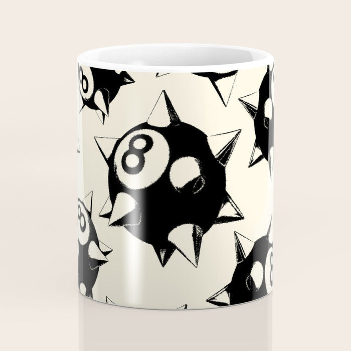 The Spiked 8 Ball Coffee Mug Gallery Image 4