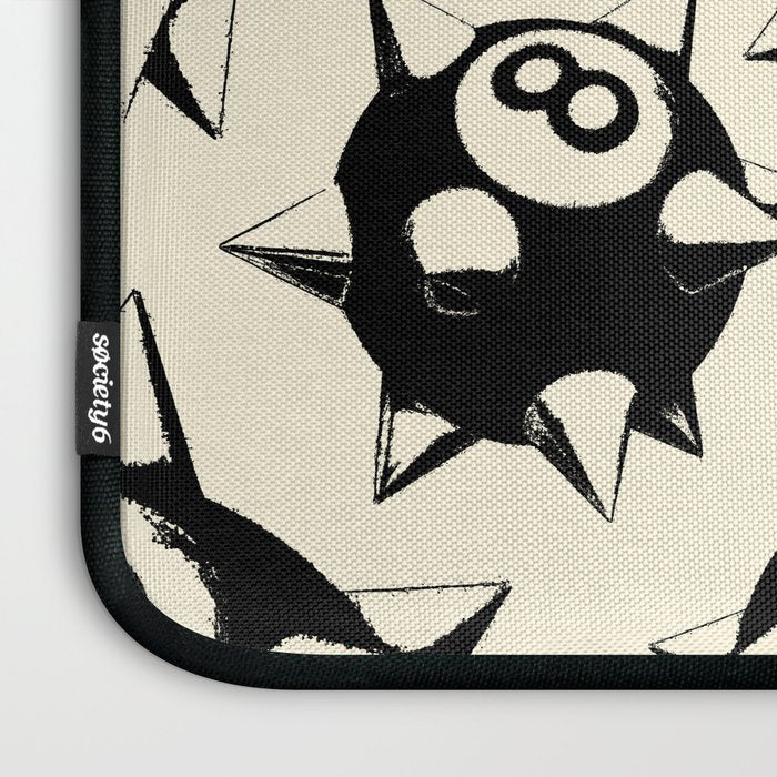 The Spiked 8 Ball Laptop Sleeve Gallery Image 3