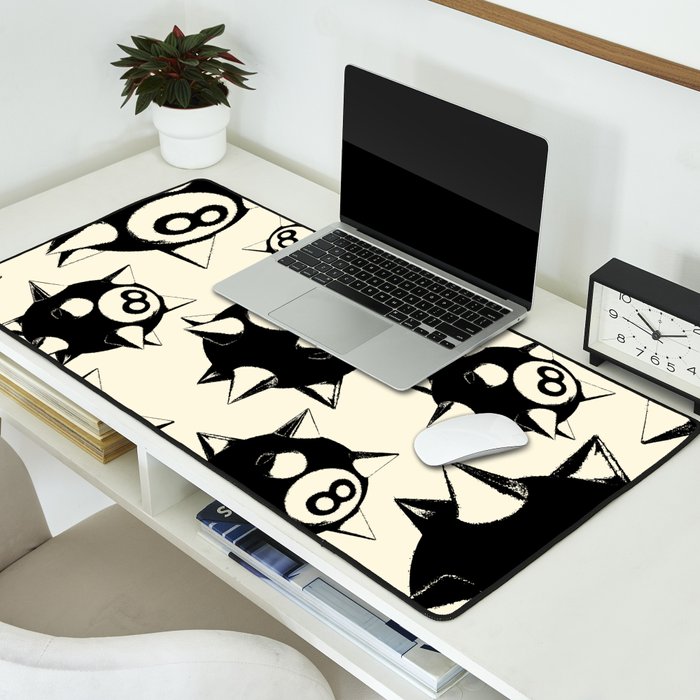 The Spiked 8 Ball Desk Mat Gallery Image 2