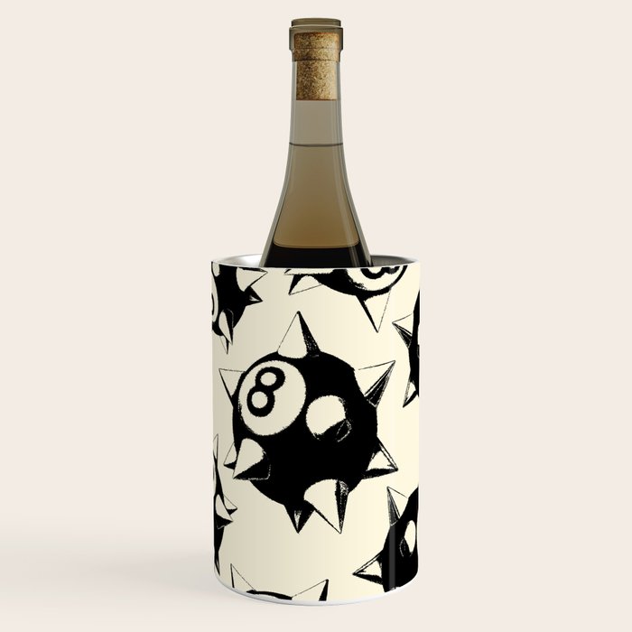 The Spiked 8 Ball Wine Chiller Gallery Image 1