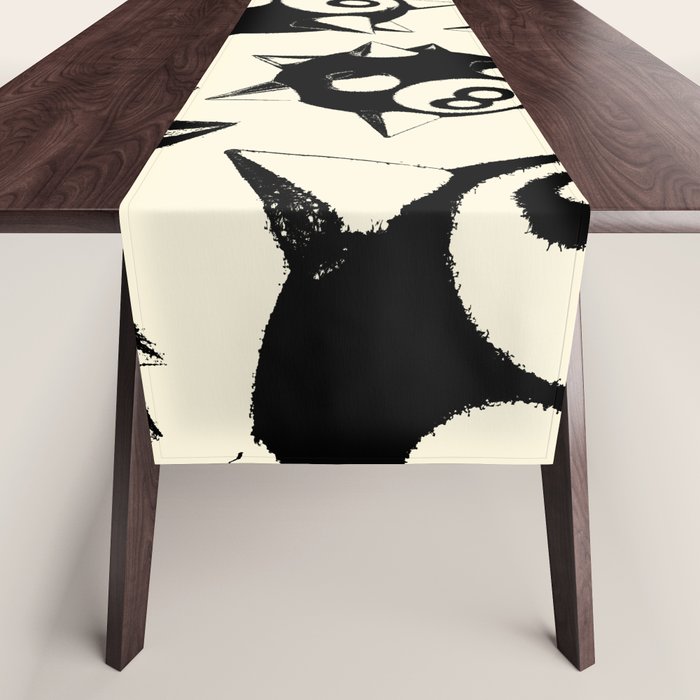 The Spiked 8 Ball Table Runner Gallery Image 1