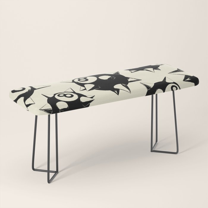 The Spiked 8 Ball Bench Gallery Image 1