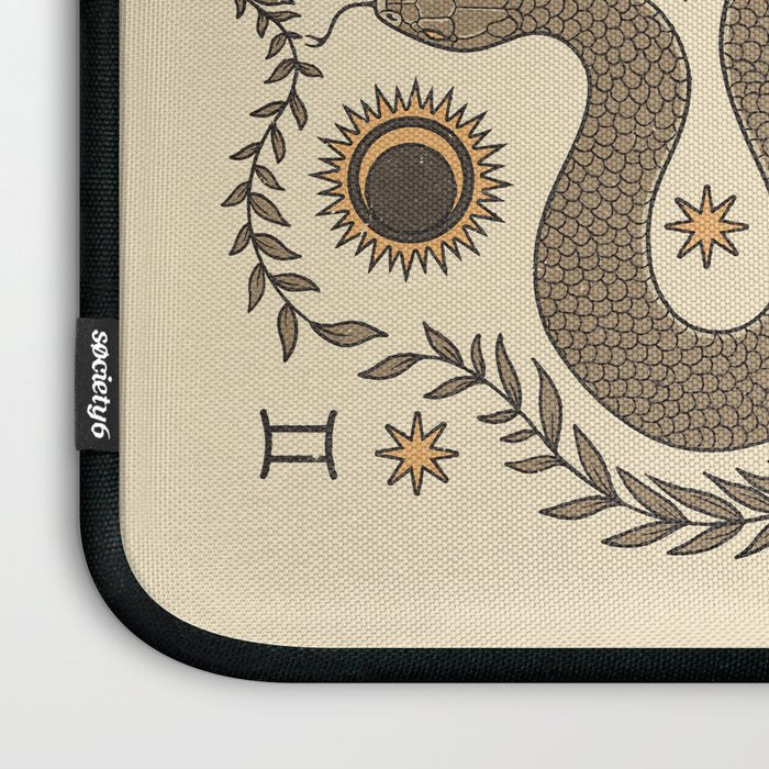 Gemini, The Twins Laptop Sleeve Gallery Image 3
