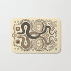 Gemini, The Twins Bath Mat Gallery Image 1
