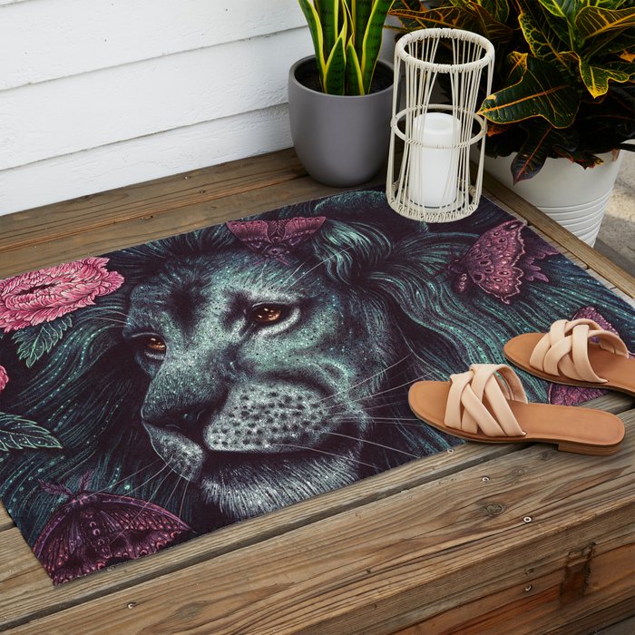 Nocturnal Outdoor Rug Gallery Image 2
