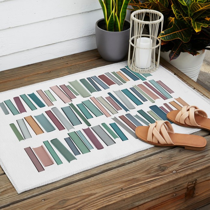 Books Pastel, Living Room Art, Book Worm Outdoor Rug Gallery Image 2
