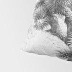 Twisted Joshua Tree - Black and White Photography Pillow Sham Gallery Image 4