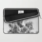 Twisted Joshua Tree - Black and White Photography Laptop Sleeve Gallery Image 2
