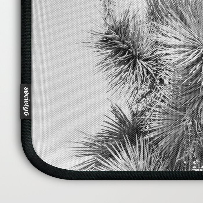 Twisted Joshua Tree - Black and White Photography Laptop Sleeve Gallery Image 3