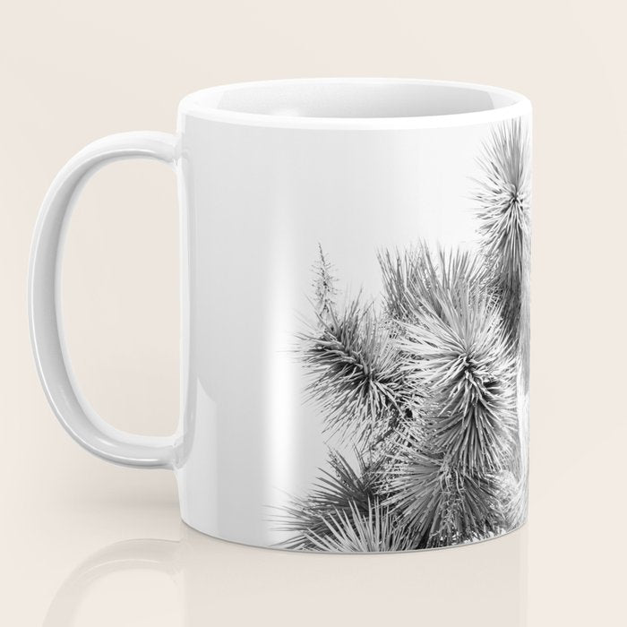 Twisted Joshua Tree - Black and White Photography Coffee Mug Gallery Image 3