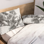 Twisted Joshua Tree - Black and White Photography Pillow Sham Gallery Image 2