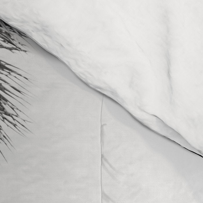 Twisted Joshua Tree - Black and White Photography Comforter Gallery Image 4
