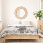 Twisted Joshua Tree - Black and White Photography Duvet Cover Gallery Image 3