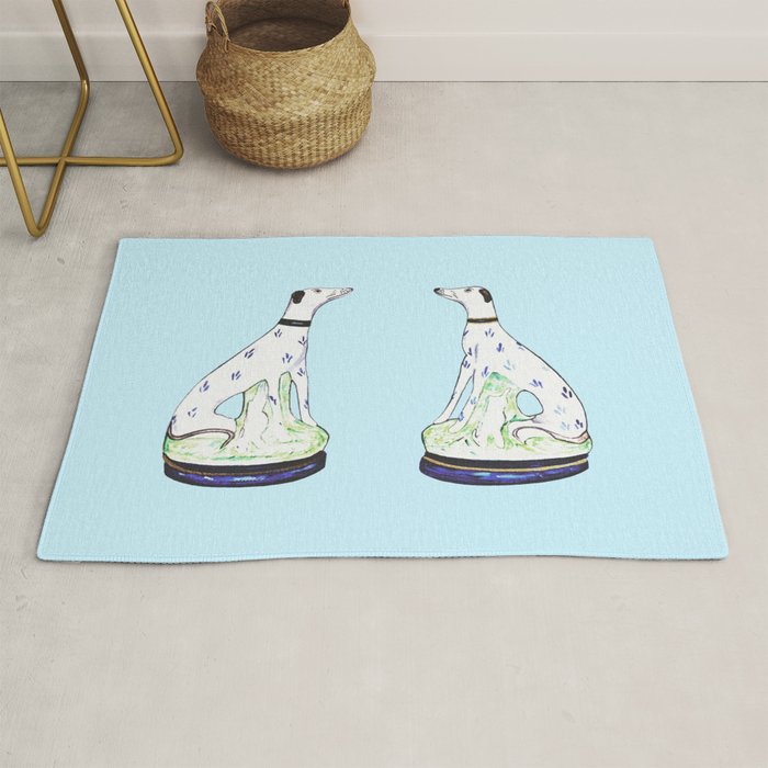 STAFFORDSHIRE HOUNDS Rug Gallery Image 1
