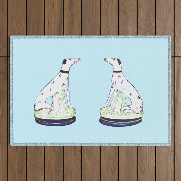 STAFFORDSHIRE HOUNDS Outdoor Rug Gallery Image 1