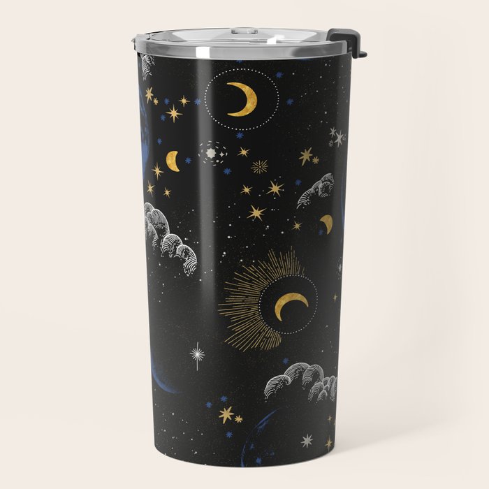 Night sky of stars 24 Travel Mug Gallery Image 2