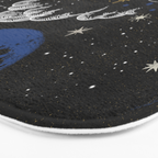 Night sky of stars 24 Bath Mat Gallery Image 3