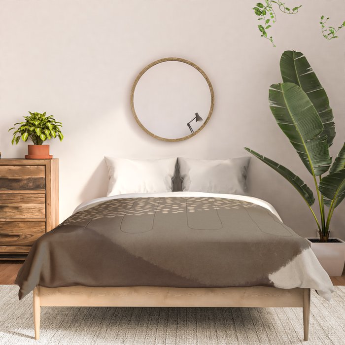 Modern Abstract Shapes #4 Comforter Gallery Image 3