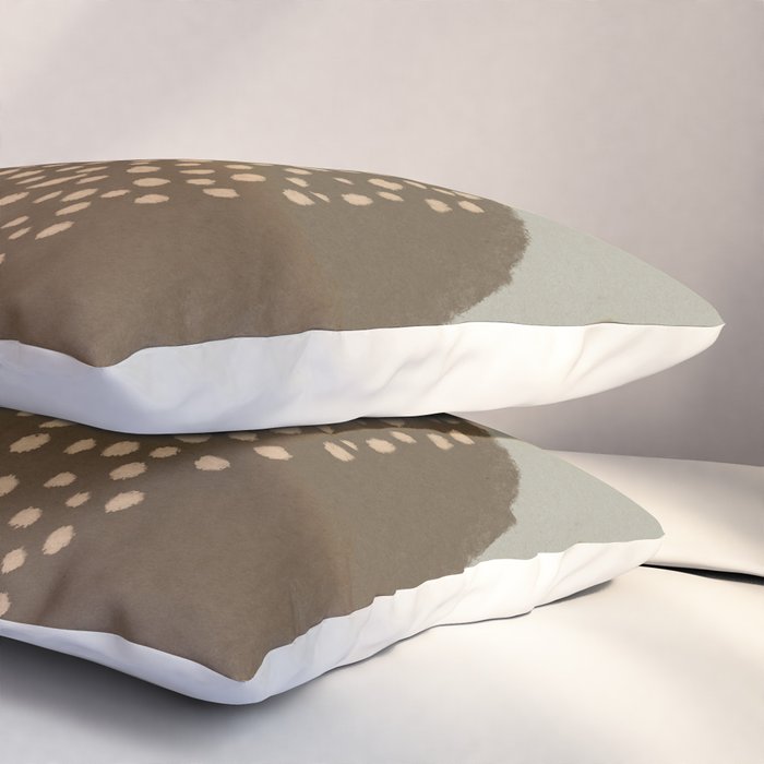 Modern Abstract Shapes #4 Pillow Sham Gallery Image 3