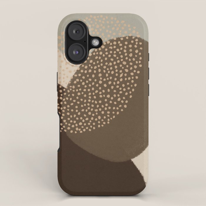 Modern Abstract Shapes #4 iPhone Case Gallery Image 1