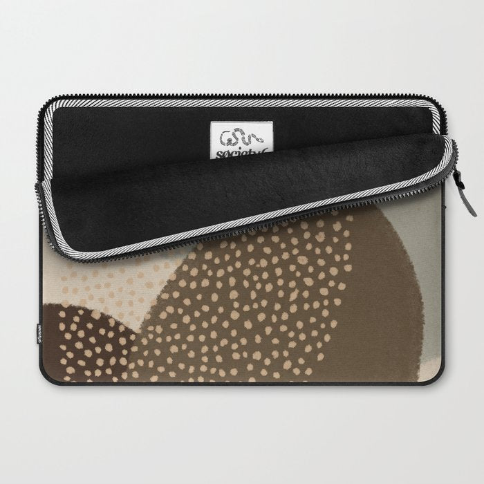 Modern Abstract Shapes #4 Laptop Sleeve Gallery Image 2