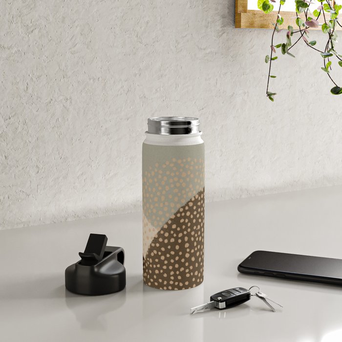 Modern Abstract Shapes #4 Water Bottle Gallery Image 4