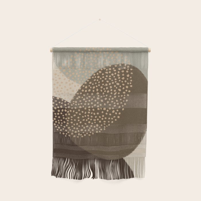 Modern Abstract Shapes #4 Wall Hanging Gallery Image 1