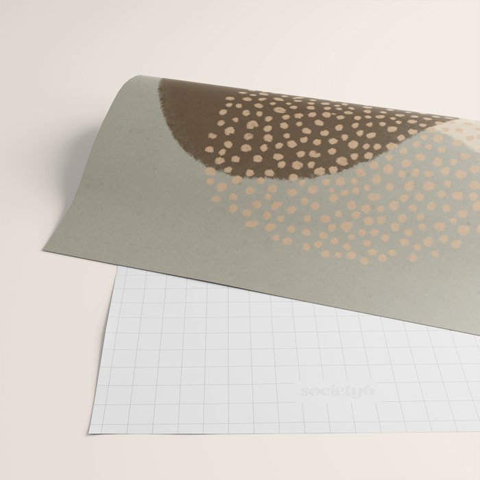 Modern Abstract Shapes #4 Wrapping Paper Gallery Image 2