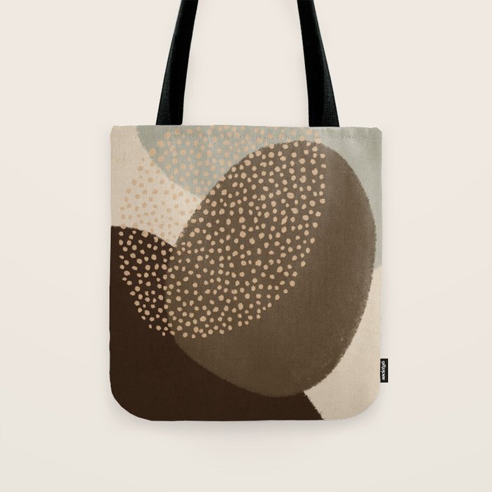 Modern Abstract Shapes #4 Tote Bag Gallery Image 1