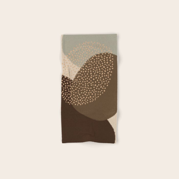 Modern Abstract Shapes #4 Bath Towel Gallery Image 1