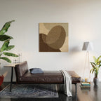Modern Abstract Shapes #4 Wood Wall Art Gallery Image 2