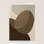 Modern Abstract Shapes #4 Stationery Card Gallery Image 2