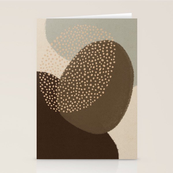 Modern Abstract Shapes #4 Stationery Card Gallery Image 2