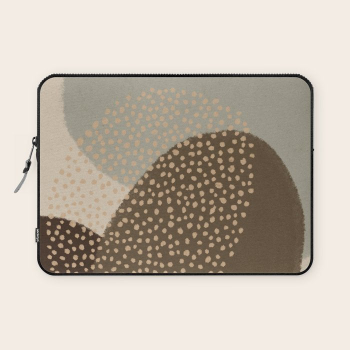 Modern Abstract Shapes #4 Laptop Sleeve Gallery Image 1