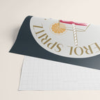  Aperol Spritz Cocktail Zodiac Sign Wrapping Paper Gallery Image 2